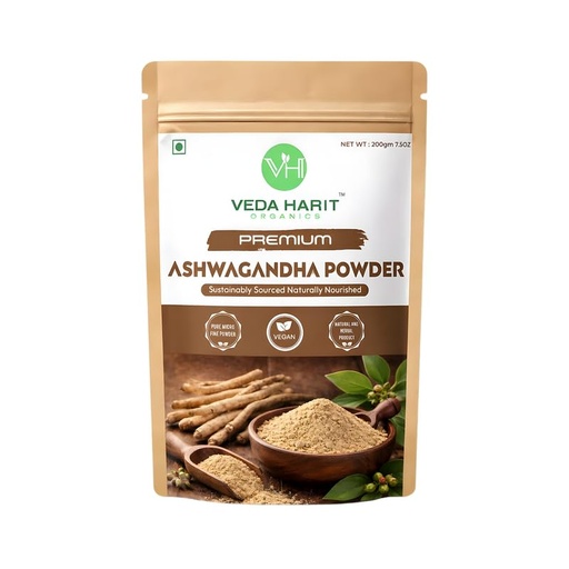 [BRSRGAL7OYJREDLB] Ashwagandha Powder 200g | Pure Ashwagandha Root Powder for Men & Women | Natural Ayurvedic Adaptogenic Herb | Supports Energy, Vitality & Daily Wellness | Herbal Supplement