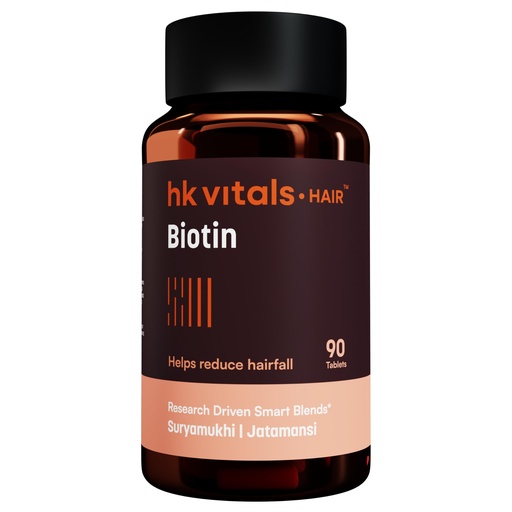 [BRSWGHAFOQAW2FDZ] hk vitals Biotin, 90 Tablets