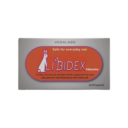 [BRSRY2YNCMPAOFDO] Libidexx 30 Capsules | Herbal Dietary Supplement for Men | Daily Wellness, Energy & Vitality Support | 30 Capsules