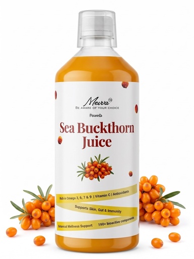 [BRSRYZAYOQPRUCY2] Mevva 100% Pure Himalayan Sea Buckthorn PULP/Juice 450ml