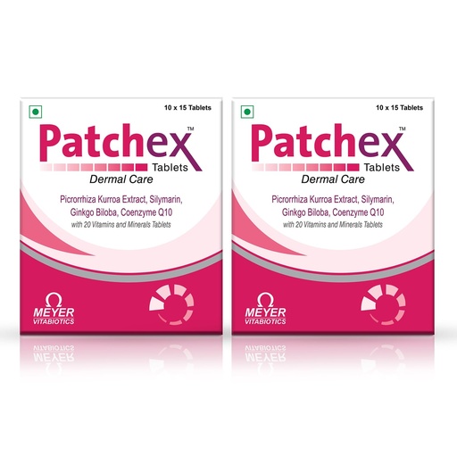 [BRSROH37BB7WEG3H] Tablets With Picrorrhiza Kurroa Extract, Coq10, Ginkgo Biloba In The Management Of Vitiligo, Promote Skin Radiance And Improve Pigmentation |15 Tablets (Pack Of 2)