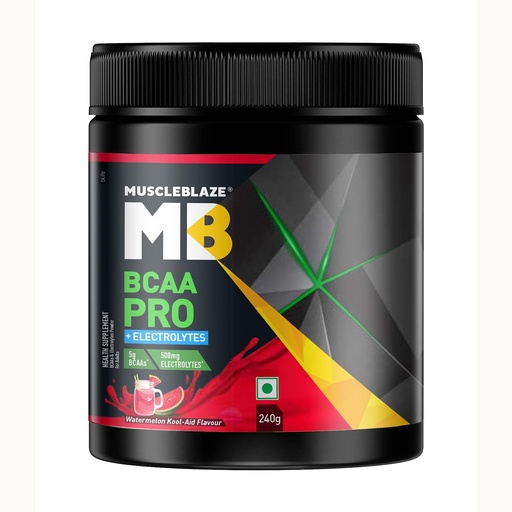 [BRSRO2Q5C4MQKDY2] MuscleBlaze BCAA Pro Powder, Watermelon Kool Aid,240g