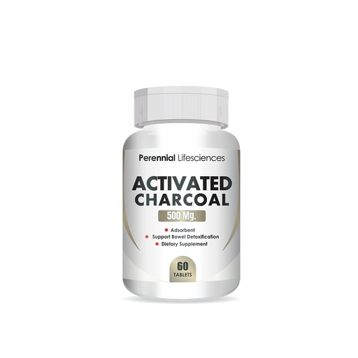[BRSWGYD2OUBGA3TH] Activated Charcoal - 500Mg (60 Tablets)