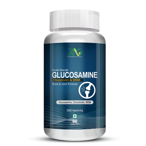 [BRSRMBL2DNYWAEL7] ANC Glucosamine 2000mg With Chondroitin & MSM For Joint Support Supplement, for Joint Pain, Bone, and Muscle Strength, 90 Capsules (Pack of 1)
