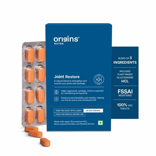 [BRSROHYDOJ5QOETZ] Origins Nutra Joint Restore | Plant-Based Glucosamine HCL + 2 Ingredients