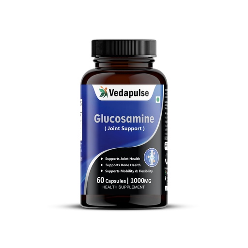 [BRSRGAI3DMCRYCY4] Glucosamine with Chondroitin, MSM & Black Pepper – 60 Capsules