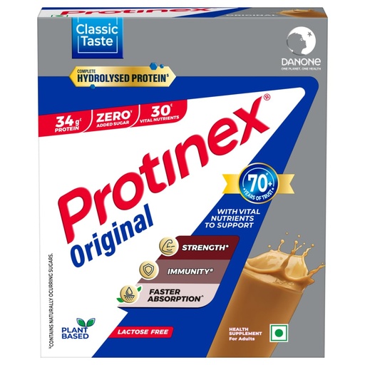 [BRSWKZYTBAIBM3TO] Protinex Nutritional Protein Rich Mix For Adults - (Original, 200 Gms, BIB) with Vital Nutrients to Support faster absorption & Immunity