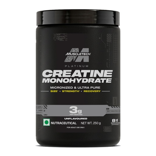 [BRSRGZTQBEIWYET3] MuscleTech Platinum Creatine Micronized Powder | 81 Servings | Creatine Monohydrate | Supports Strength, Power & Muscle Recovery | MuscleTech Creatine