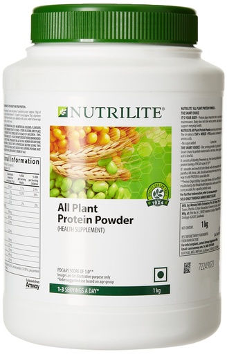 [BRSWIG3ZCQDB2YLM] Nutrilite Amway Nutrilite All Plant Protein Powder - 1Kg (Butterscotch)