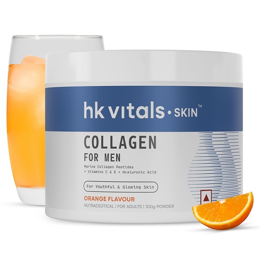 [BRSREZIBPN5RMDL5] hk vitals Collagen for Men, Orange, 100g