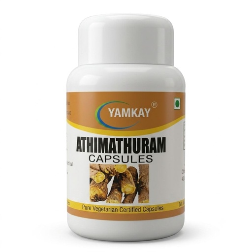[BRSROGANDEPQM3Q6] Athimathuram Capsules 500Mg - 100 Veg Capsules