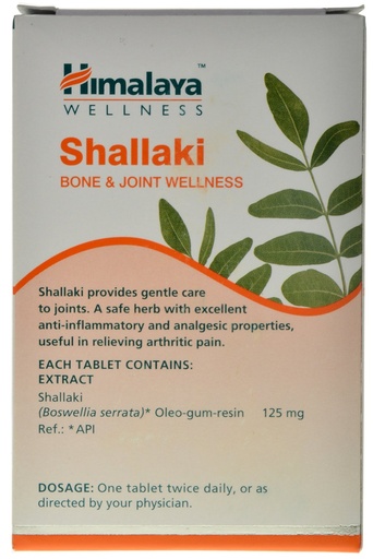 [BRSWKZYMOAFWADY3] Himalaya Wellness Shallaki Tablets 250 Mg-60 Tablets