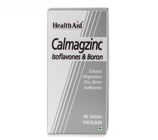 [BRSWIYAYCQHAYGA3] HealthAid Calmagzinc – 90 Tablets Best For Growing Kids, Elderly Men & Women, Athletes | No More Weak Bones, Dental Problems, Or Muscle Cramps