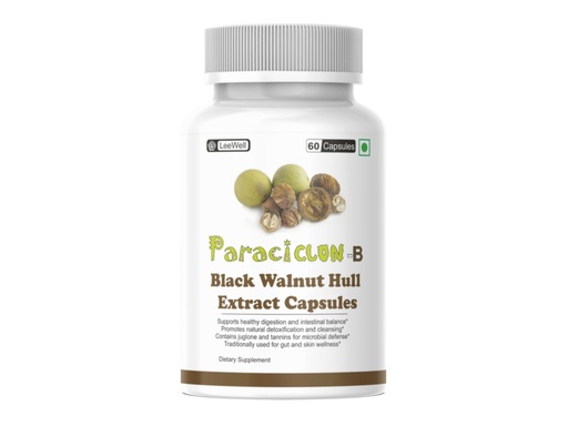[BRSRGYYKBUPRYCYY] Paraciclon -B Black Walnut Hull Extract 1200mg, 60 Capsules