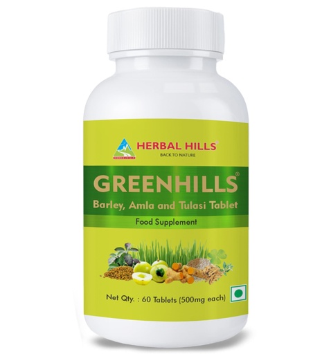 [BRSWIFA3PMIQM2Q7] Herbal Hills Greenhills Tablets (60 Tablets)