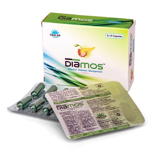 [BRSROBL2AUIWECTU] Health With Goelar Diamos Capsule helps regulate blood glucose metabolism
