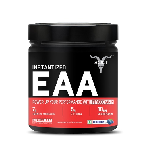 [BRSROAYNO5YA2CDA] Bolt EAA 300gm, 30 Servings| Blueberry Blast