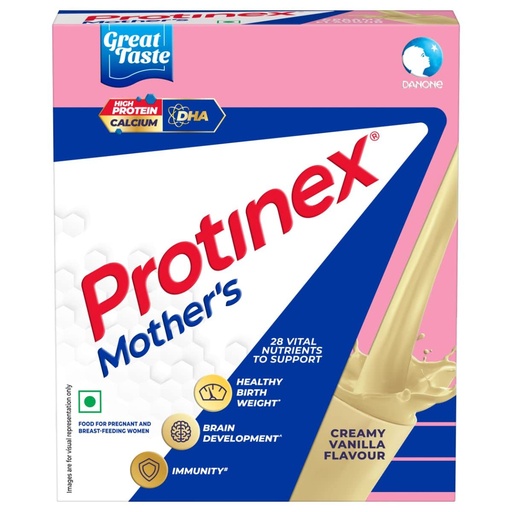 [BRSWKZYTBAIA2FLM] Protinex Mother's Nutritional Mix - (Vanilla Flavor, 200 Gm/250 Gm, BIB) with 24 Vital Nutrients to Support Healthy Birth Weight, Brain Development & Immunity[weight may vary]