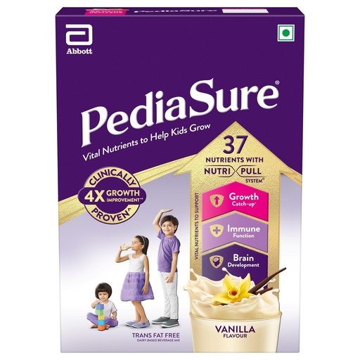 [BRSW2EAOO4BQEC3B] Pediasure Nutritional Drink Powder, Vanilla, Scientifically Designed Nutrition for Supporting Kids Growth 375 gm