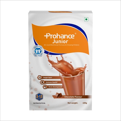 [BRSWYBL4AV7WOETO] Prohance Toddler Junior 400G - All-Round Nutritional Formula for Growing Children (Chocolate) Powder