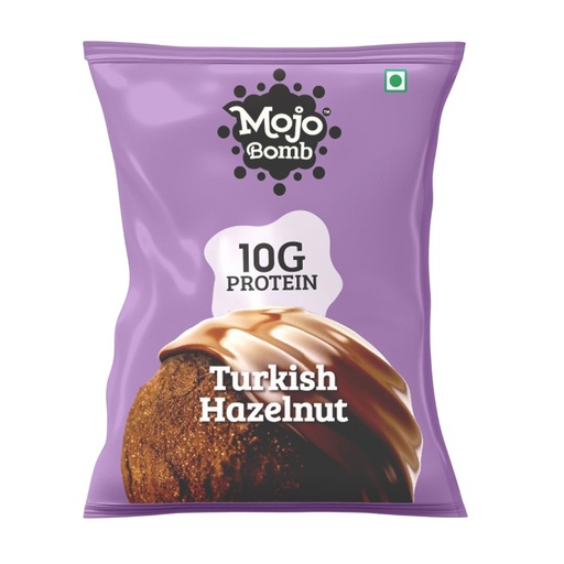 [BRSW2BQLA4FRUETF] Mojo Bar Protein Bombs Turkish Hazelnut | Daily Protein Snack | 10g Protein | Pack of 5 x 40g Protein Balls | Vegan, Gluten Free & No Preservatives
