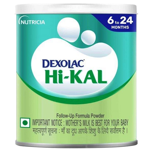 [BRSREYLRAQBRODI6] Dexolac HI-KAL Follow Up Formula Powder, 400 g