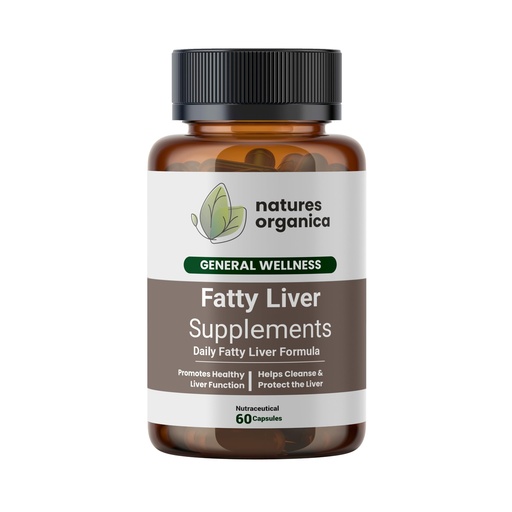 [BRSRYZIEBEFGEDLD] Fatty Liver Supplement (60 Capsules) | Reduce your enlarged Fatty Liver | Complete Fatty liver Health & Supports Detoxification
