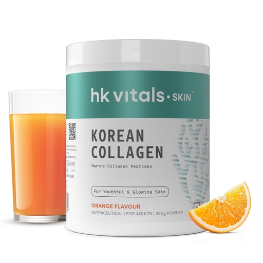[BRSRAZITCICBEYA4] hk vitals Korean Marine Collagen Supplement, Orange, 250g