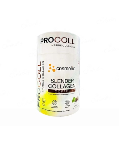 [BRSRE2QHCUMAIHQ2] ProColl Slender Marine Collagen Coffee Powder, 4000mg Collagen with L-Carnitine