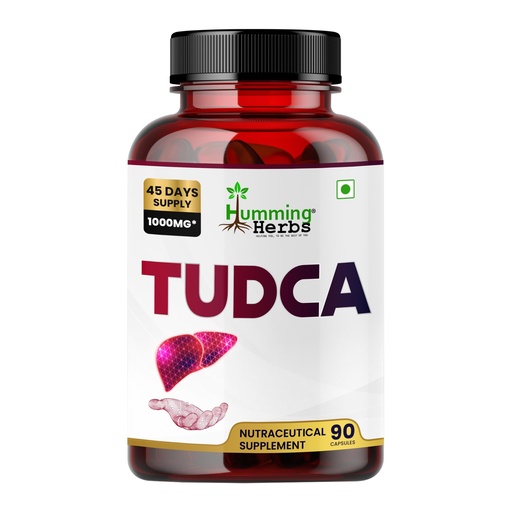 [BRSRAAADCJ7GCHT4] Humming Herbs TUDCA Pure Supplement 1000mg | Liver Health, Gut Support & Immune Boost | Premium Detox Supplement, Vegan Capsules, Tauroursodeoxycholic Acid for Daily Wellness, 90 Capsule