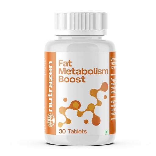[BRSRAAD7PN6QKFDG] Fat Metabolism Boost - 30 Tablets | 20 Plant Based Ingredients