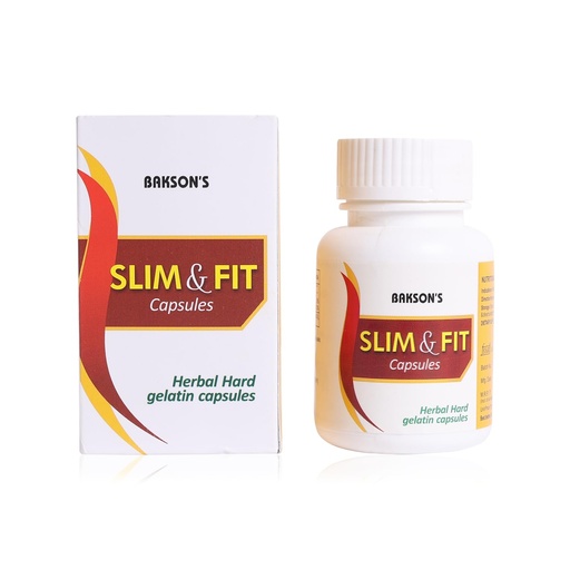 [BRSRMBALO4NBO2T7] Dr. Bakshi's BAKSON'S HOMOEOPATHY Slim And Fit Capsules-30 Capsules