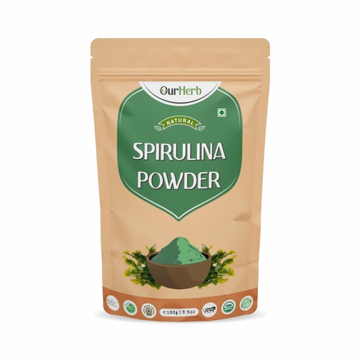 [BRSREZYLOR7AODTL] Spirulina Powder (100g | 3.5 oz) | For Men & Women | Natural Superfood | Support Digestion & Skin health | Rich in Protein, Vitamins & Minerals | Boost Energy & Immunity.