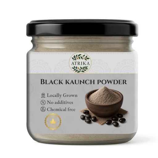 [BRSREFICDMOQICDV] Atrika Black Kaunch Seeds Powder 150g | Kala Kaunch Beej Powder (Alkushi) | Pure Herbal Powder for Daily Wellness, Vitality & Strength | For Men & Women