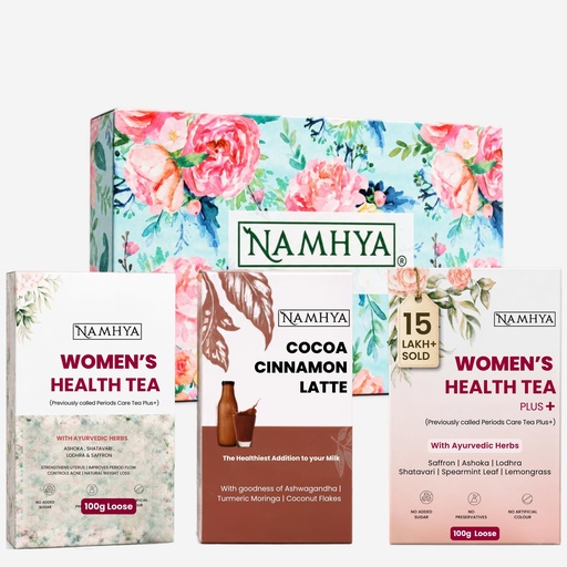 [BRSROGIFC4AQYF34] Namhya Women's Care Gift Hamper | Hormonal Balance, Energy & Mood