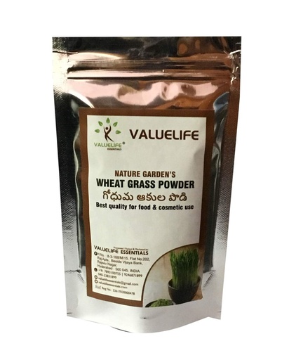 [BRSWGAAQCFYQAYAV] Value Life Essentialswheat Grass Powder 100 G