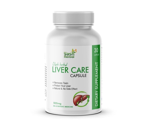 [BRSREZIBBUIWMET2] Yash Herbal herbal Liver Care Capsule 30 CAPSULES