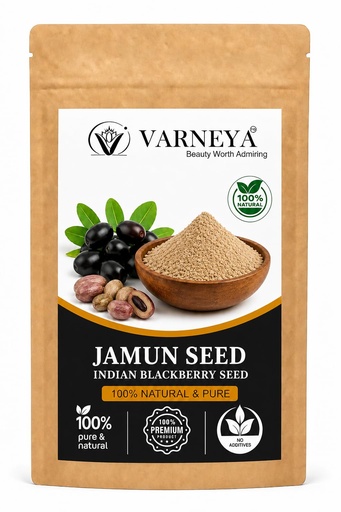 [BRSRYZYKB55AK3TB] Naturals Organic Jamun Seed 100g | 100% Pure Jamun Beej | Raw Naturally Dried Ayurvedic Herbal | Premium Quality Herbal Tea, Kadha & Wellness Drink Ingredient | Chemical-Free | No Preservatives | Vegan Friendly