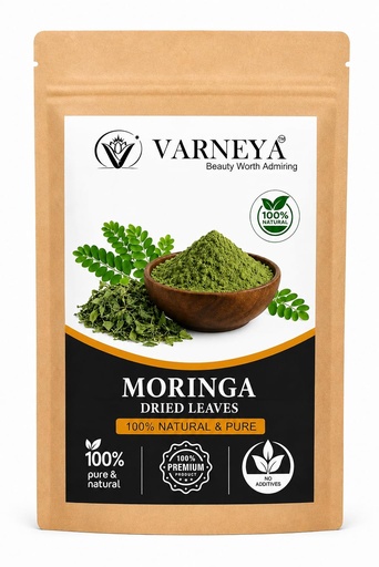 [BRSRYZYKC4JWEDY6] Naturals Organic Moringa Leaf 100g | 100% Pure Raw Ayurvedic Herbs | Herbal Tea, Kadha, Drink & Decoction Ingredients | Pure Handmade Organic Naturally Dried | Chemical-Free | No Preservatives | Premium Quality Herbal Powder Combo Pack