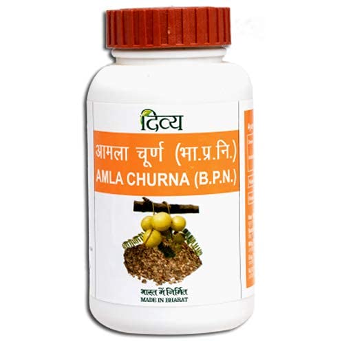 [BRSWGBQFPMMAA33G] Patanjali Divya Amla Churna 100gm (pack of 4)