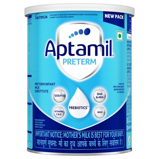 [BRSREYAEDJ4GY33G] Aptamil Preterm Infant Formula, 400 g Tin
