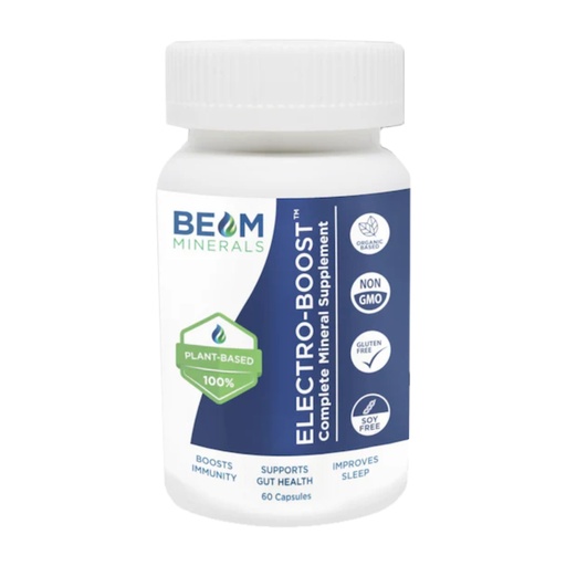 [BRSRMEIHO57QM3LP] Beam Minerals Complete Multi-Mineral Capsules | Electro-Boost Plant-Based Electrolytes and Micronutrients for Men and Women | Help to Boost Immunity, Support Gut Health and Improve Sleep | 60 Capsules