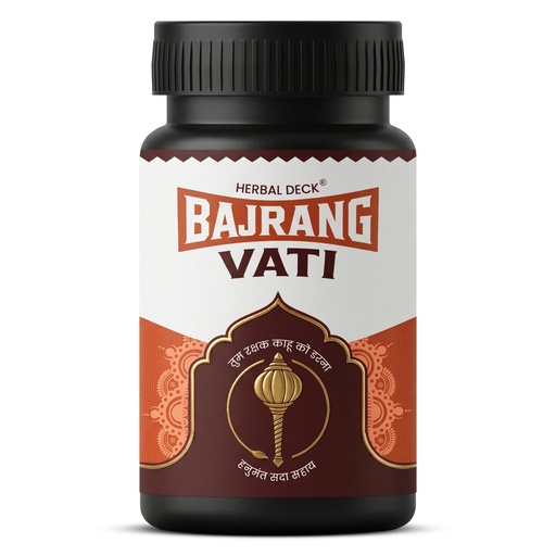 [BRSRYZYLCIMRQAL2] Bajrang Vati Ayurvedic Weight Gainer Tablets - Herbal Weight Gain Medicine for Men & Women | Improves Digestion, Appetite & Nutrient Absorption | 100% Natural Ayurvedic Weight Gain Supplement (1)