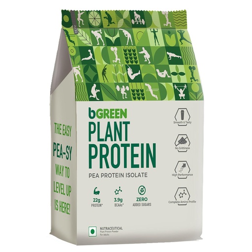 [BRSW22TYCMCG2DY4] bGREEN Plant Protein Powder, Chocolate,1kg