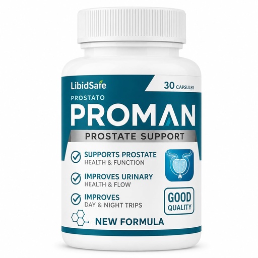 [BRSRYEILB5YQAHTH] Proman Capsule for Men Original | Herbal Prostate Support Capsule | Helps to Support Urinary Problems | Good for Men 40+ | 30 Capsules