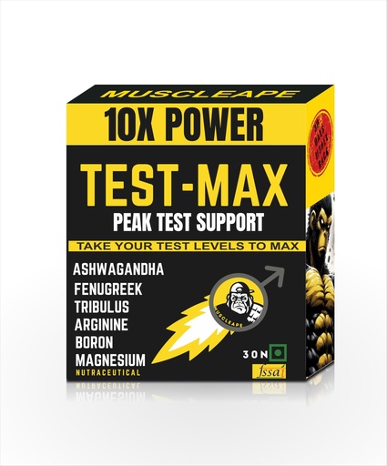 [BRSRAAYKDMFRUCDP] Muscleape Natural Stamina Booster Multivitamin For Men Testmax. Tribulus, Arginine, Ashwagandha & Fenugreek With Zinc. Strength, Endurance & Muscle Health Support For Men.30 Veg Tablets.