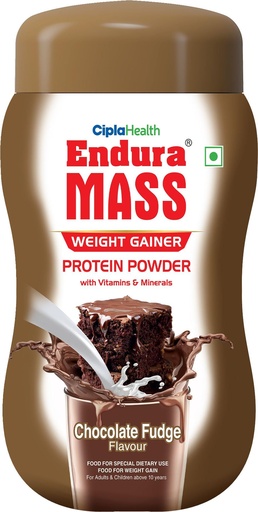 [BRSRGBLRBADWOH3G] Endura Mass Weight Chocolate Fudge Flavour 500 g