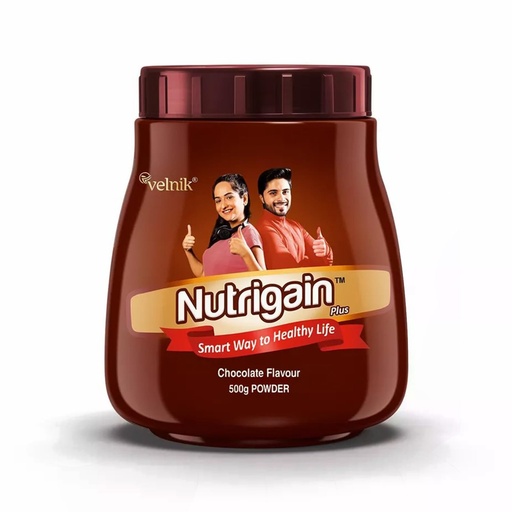 [BRSROGD7DIJRAHLH] Ayurvedic Weight Gainer Supplement Powder Support Healthy Mass Gain With Ashwagandha & 9 Natural Herbs for Women & Men All Age - 500gm Chocolate
