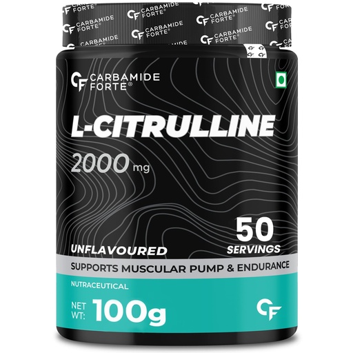 [BRSROHATO4CQADLJ] Carbamide Forte L Citrulline Malate - 100g | L Citrulline Supplement - 50 Servings | Unflavoured & Supports Endurance