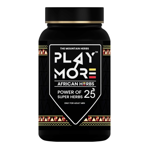 [BRSRE2QYDENREF3Z] Herbal Deck PLAY MOR African Superherbs Herbal Powder | 150g Ayurvedic Wellness Blend for Vitality, Strength & Immunity | Powder for Stamina and Strength (Pak of 1)